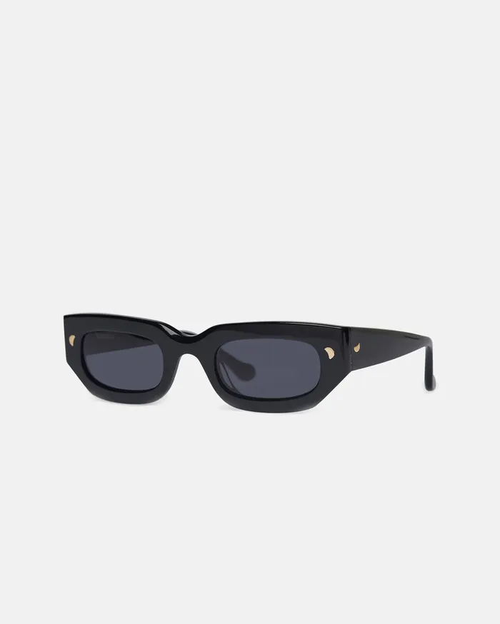 Nanushka Eyewear WomenMen Kadee BioPlastic DFrame Sunglasses GreyBlack