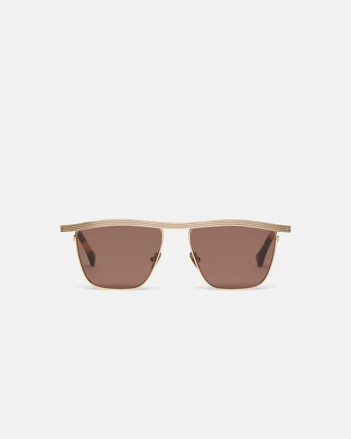 Nanushka Eyewear WomenMen Noran Sunglasses Gold