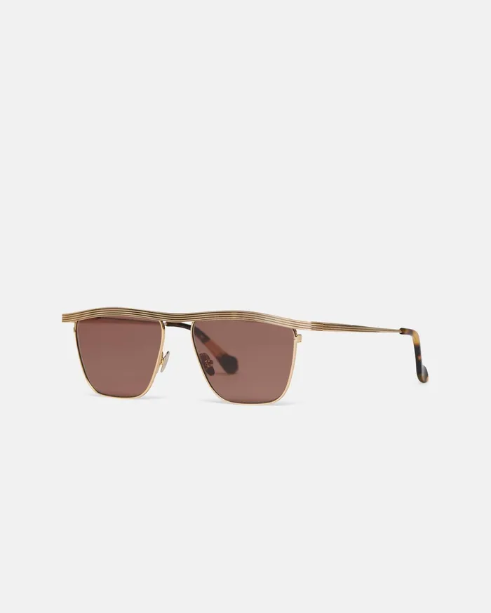 Nanushka Eyewear WomenMen Noran Sunglasses Gold