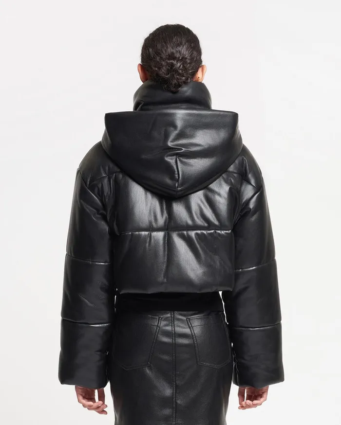 Nanushka Jackets and Blazers Women Aveline Okobor AltLeather Jacket Black