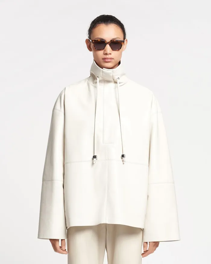 Nanushka Jackets and Blazers Women Yvette Regenerated Leather Jacket Crayon