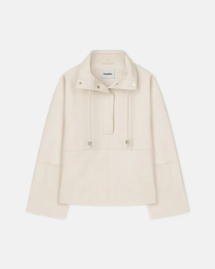 Nanushka Jackets and Blazers Women Yvette Regenerated Leather Jacket Crayon