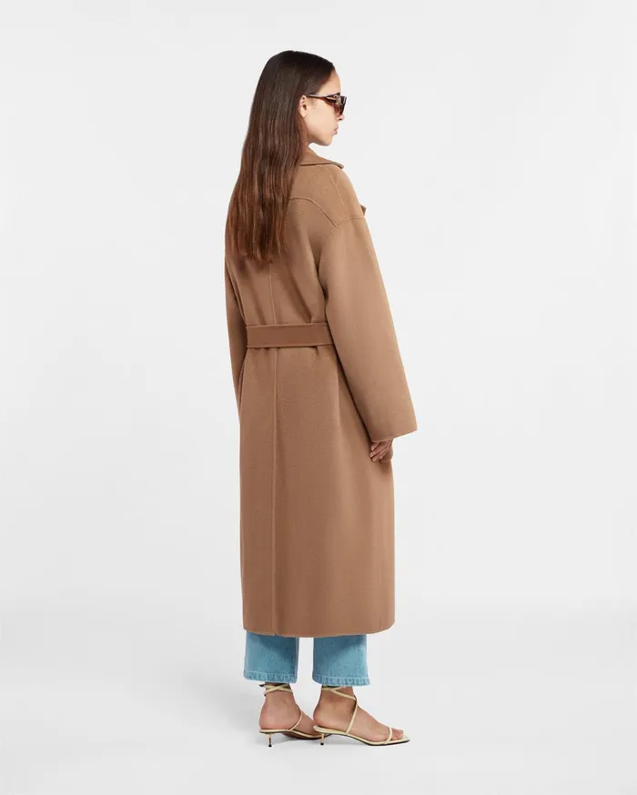 Nanushka Outerwear Women Robe Coat Camel