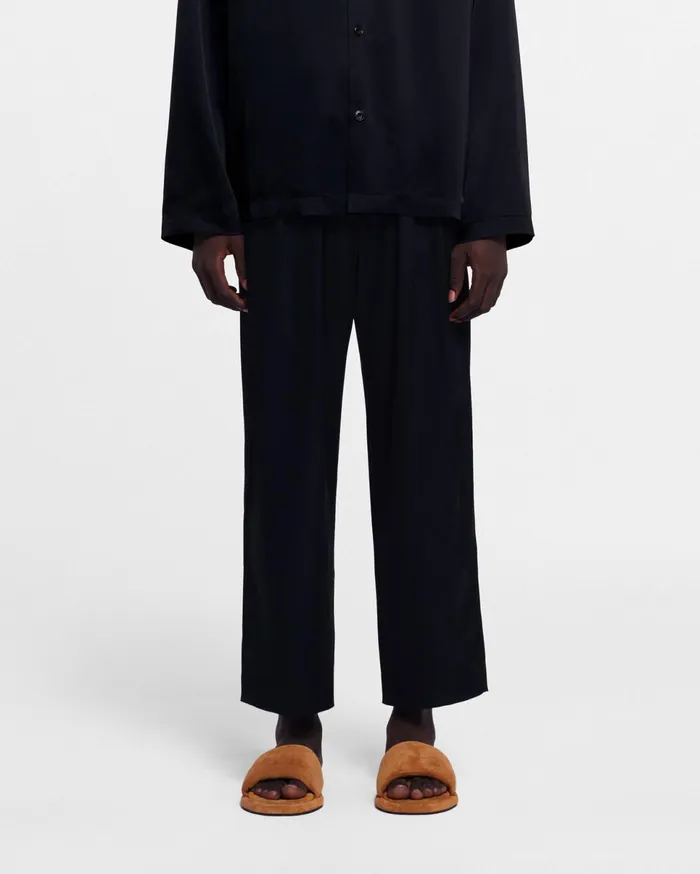 Nanushka Pants Men Jiro Slip Satin Pants Black