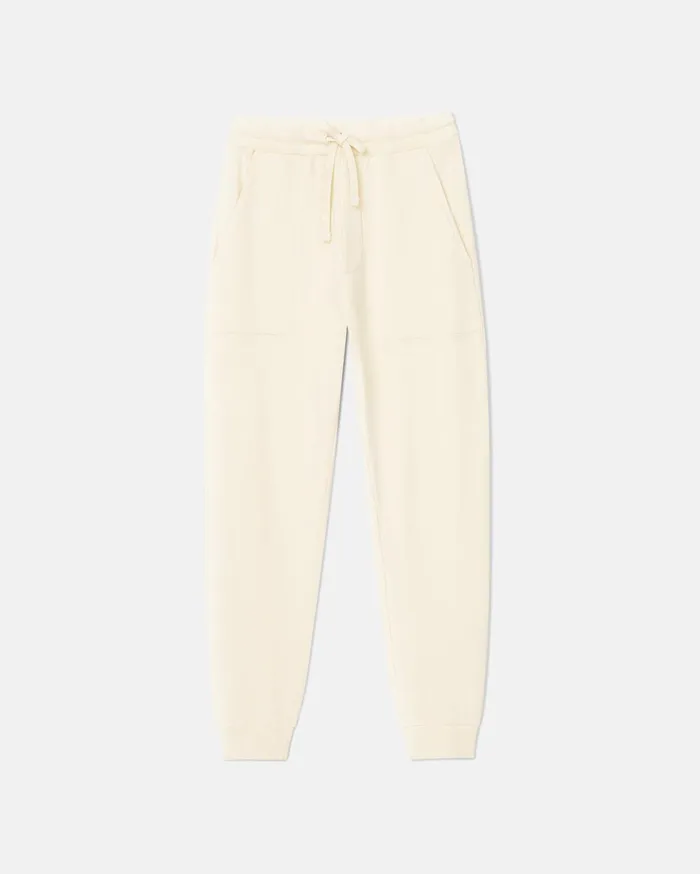 Nanushka Pants MenWomen Shay Organically Grown Cotton Sweatpants Creme