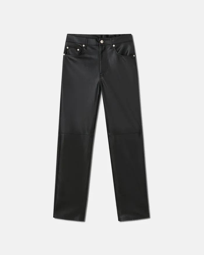 Nanushka Pants Women Vinni Okobor AltLeather Pants Black