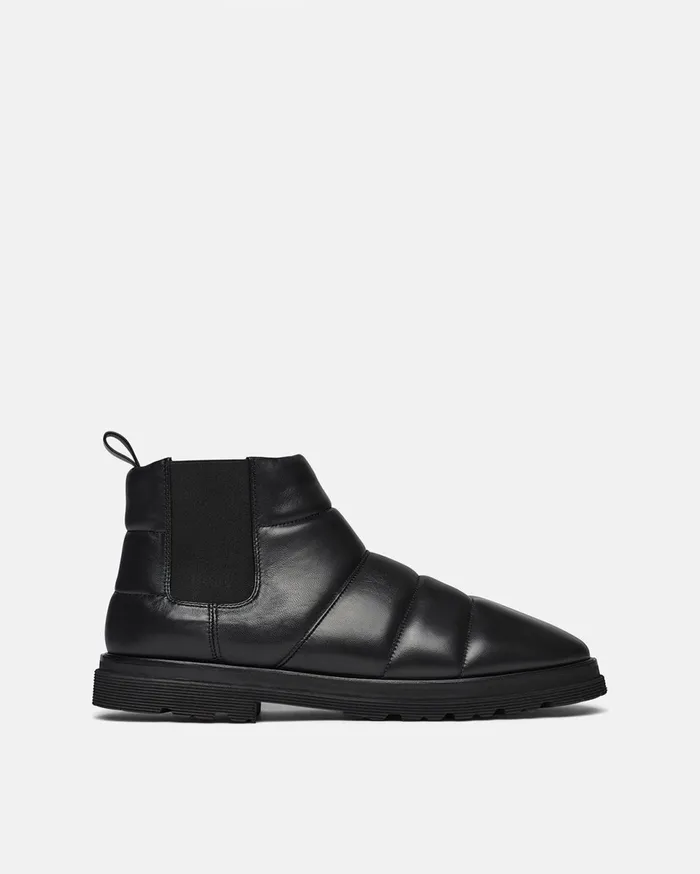 Nanushka Shoes Men Bede Mens Rounded Toe Boot Black