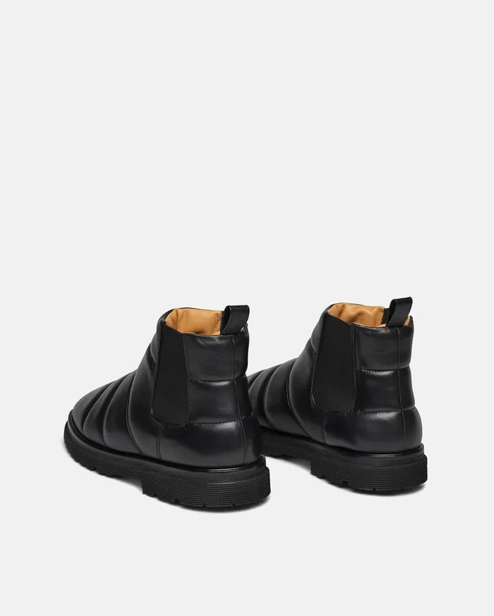 Nanushka Shoes Men Bede Mens Rounded Toe Boot Black