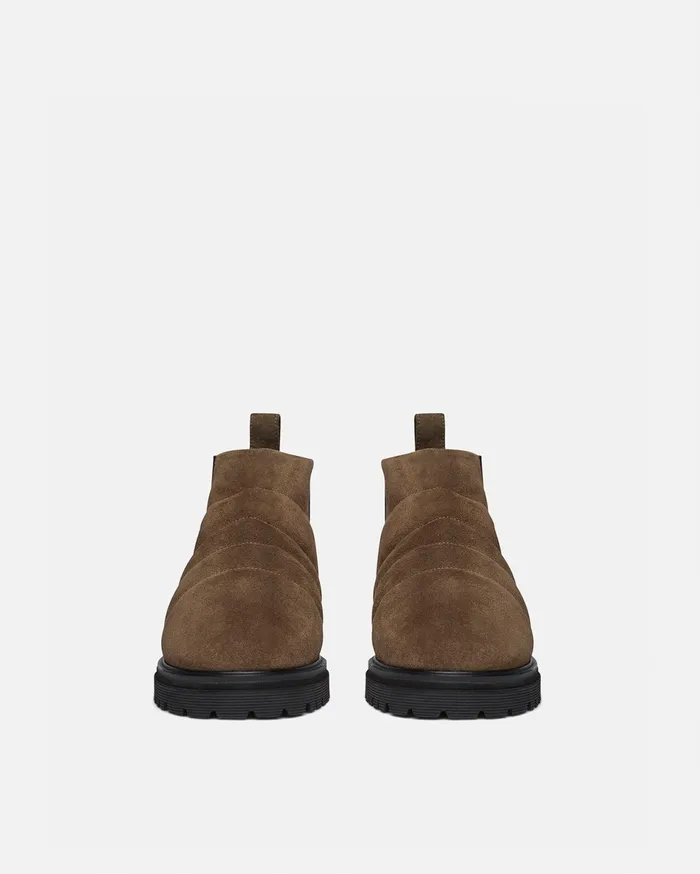 Nanushka Shoes Men Bede Mens Rounded Toe Boot Olive