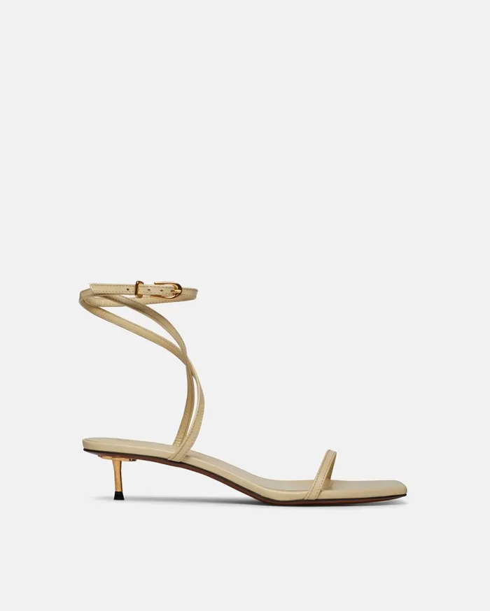 Nanushka Shoes Women Jol Leather Sandals Off White