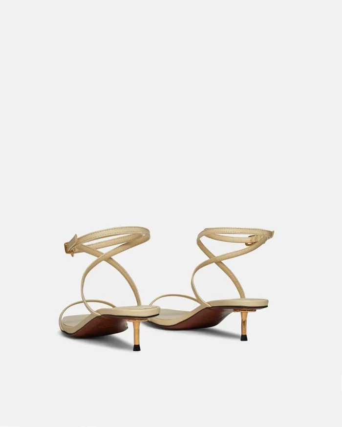 Nanushka Shoes Women Jol Leather Sandals Off White