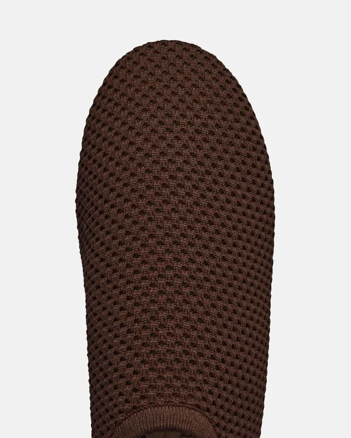 Nanushka Shoes Women Maris Rounded Toe MeshKnit RoundToe Slip On Shoes Java