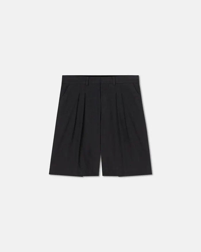 Nanushka Shorts Men Carsten WashedCanvas Shorts Black
