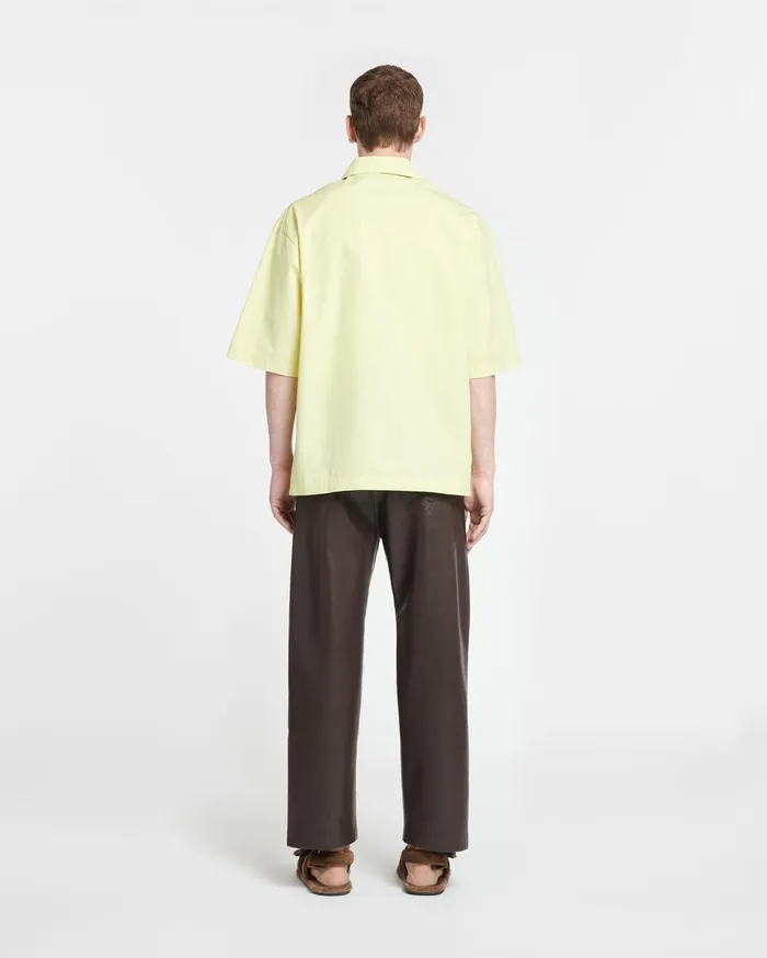 Nanushka Tops Men Caspian Poplin Shirt Lumen