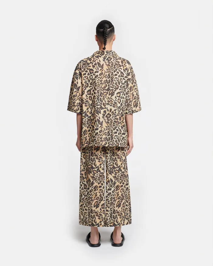 Nanushka Tops Women Katnis Printed CottonVoile Shirt Leopard