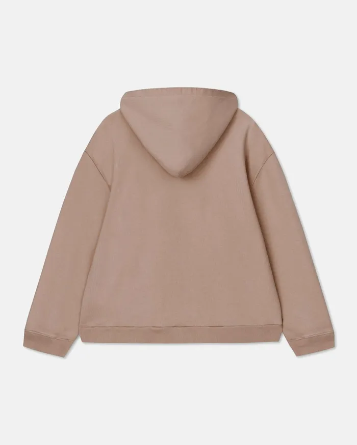 Nanushka Tops WomenMen Ever Recycled Cotton Logo Hoodie Nut