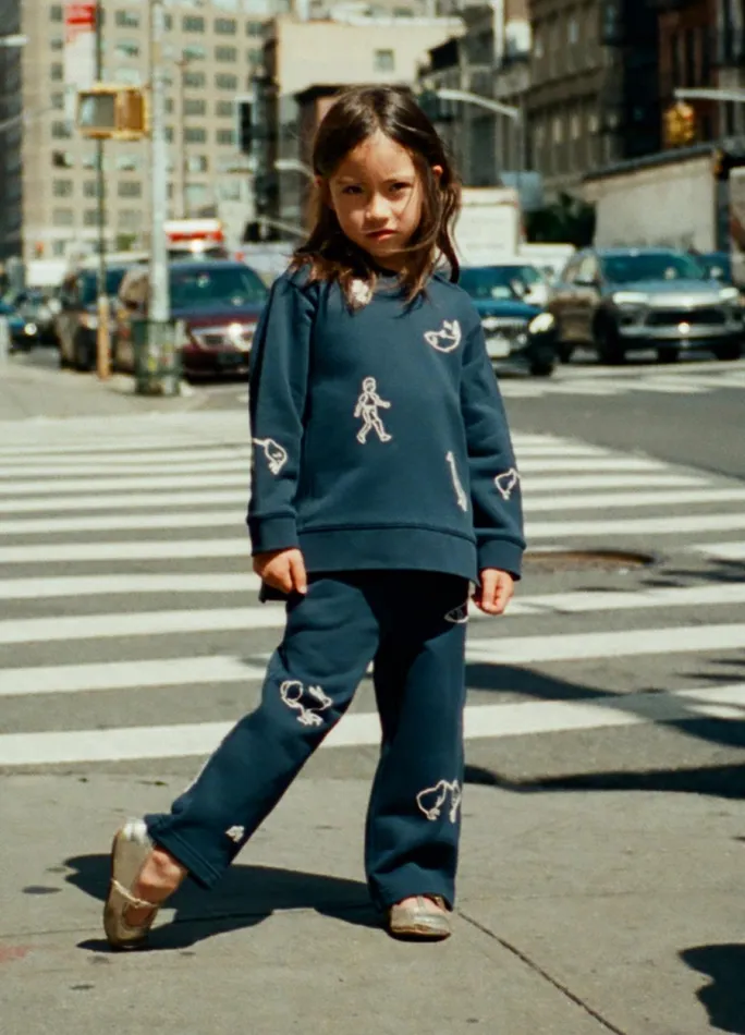 Online Kids Sea New York Demi Kids Sweatshirt Navy