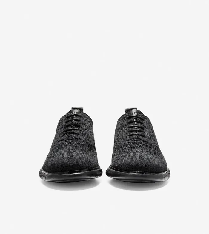 Oxfords Men Cole Haan 2ZERGRAND Wingtip Oxford Stitchlite Black Stitchlite black Oxfords Men Cole Haan 2ZERGRAND Wingtip Oxford Stitchlite Black Stitchlite black