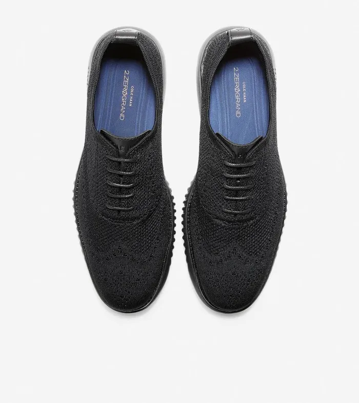 Oxfords Men Cole Haan 2ZERGRAND Wingtip Oxford Stitchlite Black Stitchlite black Oxfords Men Cole Haan 2ZERGRAND Wingtip Oxford Stitchlite Black Stitchlite black