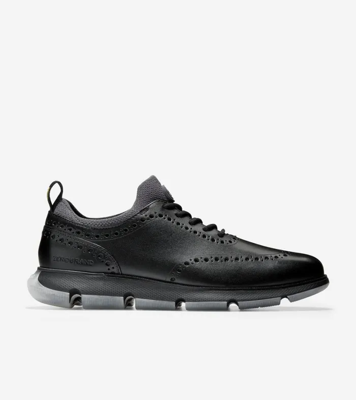 Oxfords Men Cole Haan 4ZERGRAND Wingtip Oxford Blackblack
