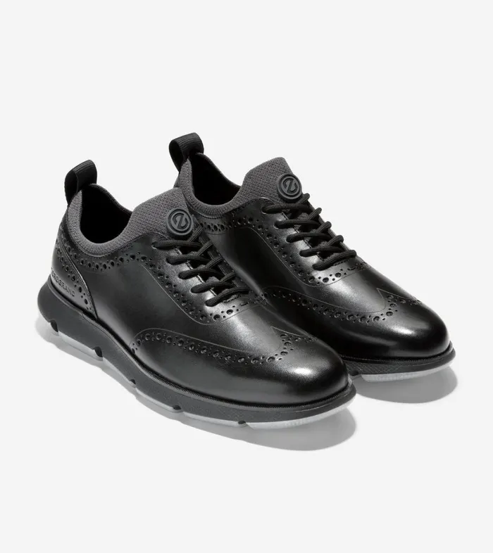 Oxfords Men Cole Haan 4ZERGRAND Wingtip Oxford Blackblack Oxfords Men Cole Haan 4ZERGRAND Wingtip Oxford Blackblack