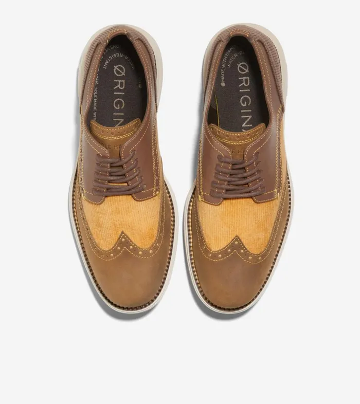 Oxfords Men Cole Haan riginalGrand Wingtip Oxford Chestnutgolden Toffeeivory Oxfords Men Cole Haan riginalGrand Wingtip Oxford Chestnutgolden Toffeeivory