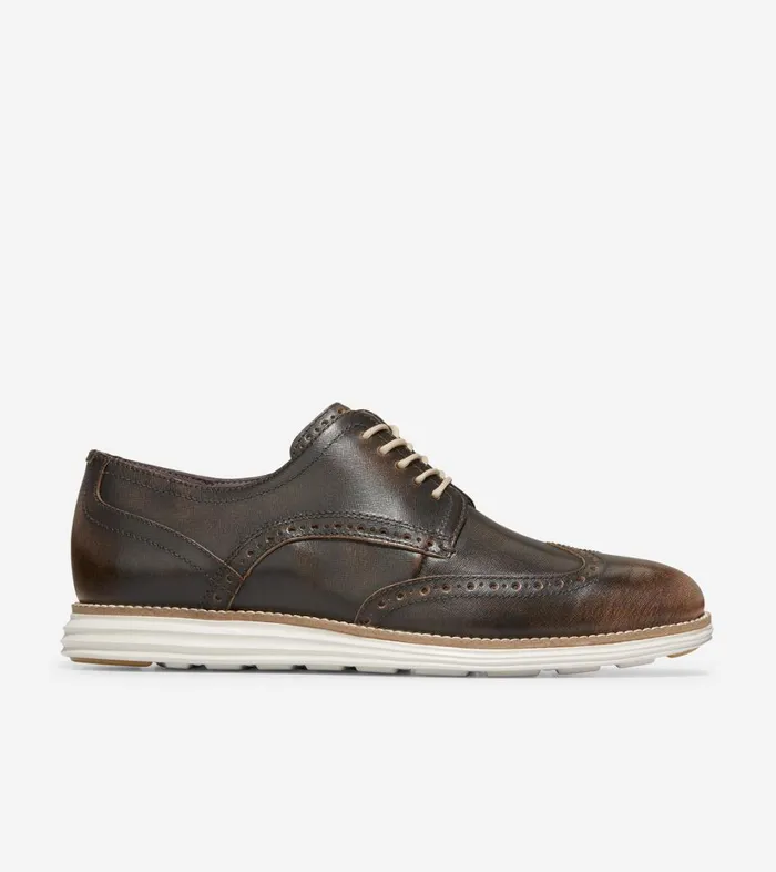 Oxfords Men Cole Haan riginalGrand Wingtip Oxford Natural Tan Silver Birch