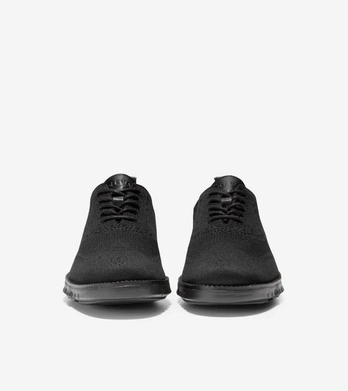 Oxfords Men Cole Haan ZERGRAND Wingtip Oxford Stitchlite Black Stitchlite Black