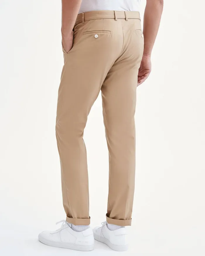 Pants Men 7 For All Mankind Belted Trouser In Tan