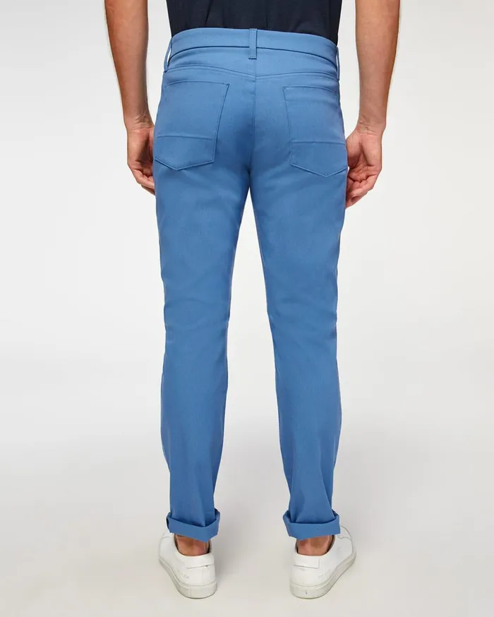 Pants Men 7 For All Mankind Tech Series Adrien 5Pocket In Cadet Blue