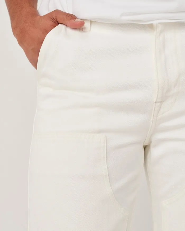 Pants Men 7 For All Mankind Work Pant In White