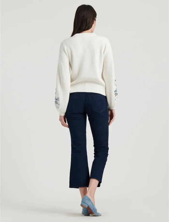 Pants Women Lucky Brand High Rise Bridgette Mini Boot Corduroy Jean American Navy