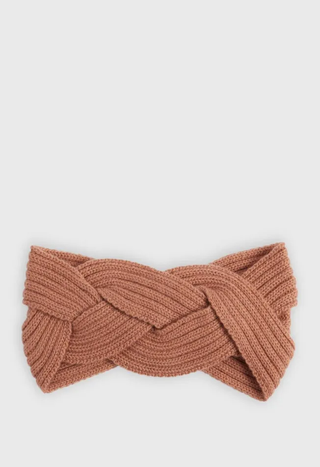 Paul Stuart Accessories Braided Headband Black 8211 Women