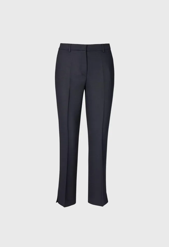 Paul Stuart Bottoms Classic Straight Leg Pant Black 8211 Women
