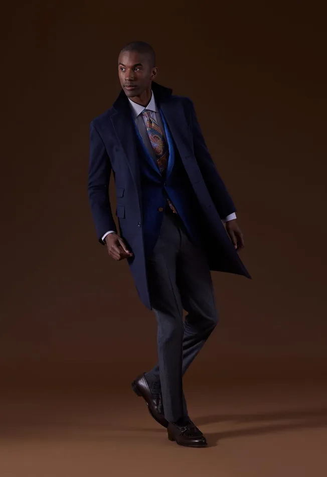 Paul Stuart Coats and Outerwear Cashmere Overcoat Midnight 8211 Men Paul Stuart Coats and Outerwear Cashmere Overcoat Midnight 8211 Men