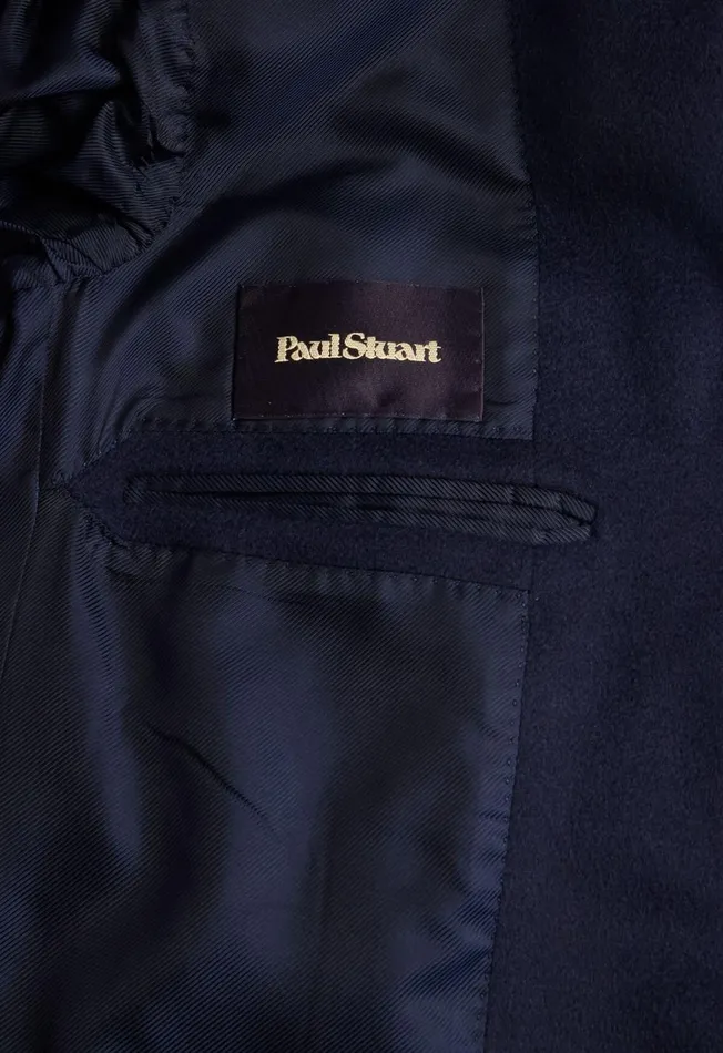 Paul Stuart Coats and Outerwear Cashmere Overcoat Midnight 8211 Men Paul Stuart Coats and Outerwear Cashmere Overcoat Midnight 8211 Men
