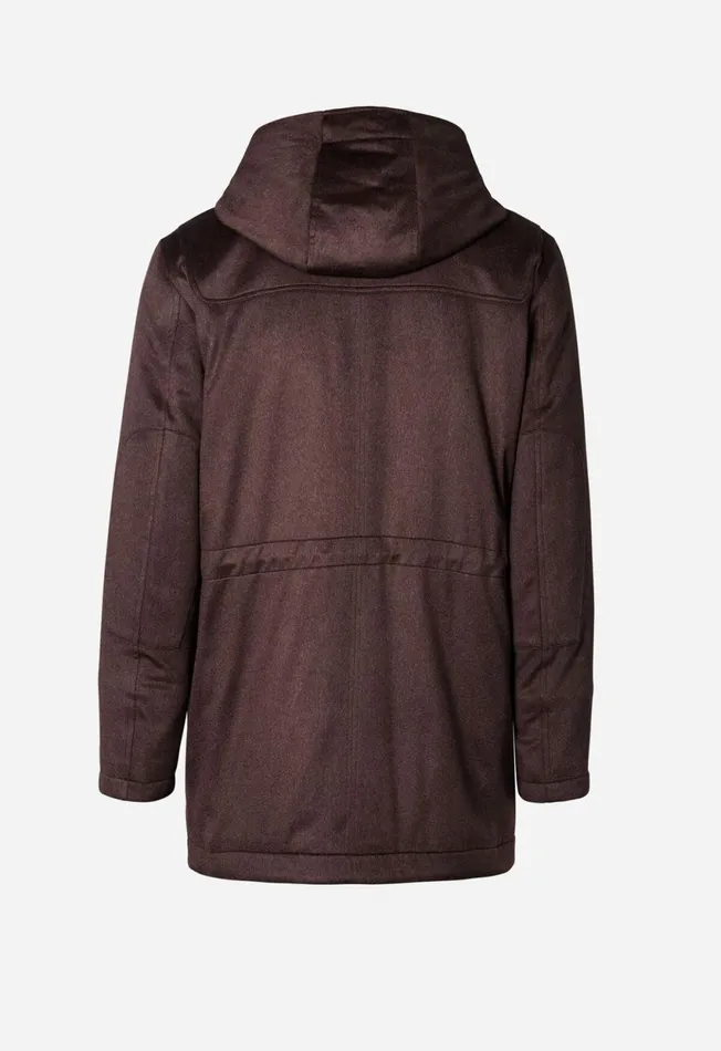 Paul Stuart Coats and Outerwear Menx27s Cashmere Parka With Hood In Dark Brown 8211 Paul Stuart Dark Brown 8211 Men Paul Stuart Coats and Outerwear Menx27s Cashmere Parka With Hood In Dark Brown 8211 Paul Stuart Dark Brown 8211 Men