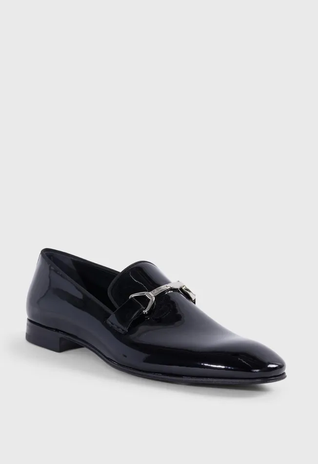 Paul Stuart Evening Horatio Patent Leather Formal Bit Loafer Black 8211 Men Paul Stuart Evening Horatio Patent Leather Formal Bit Loafer Black 8211 Men