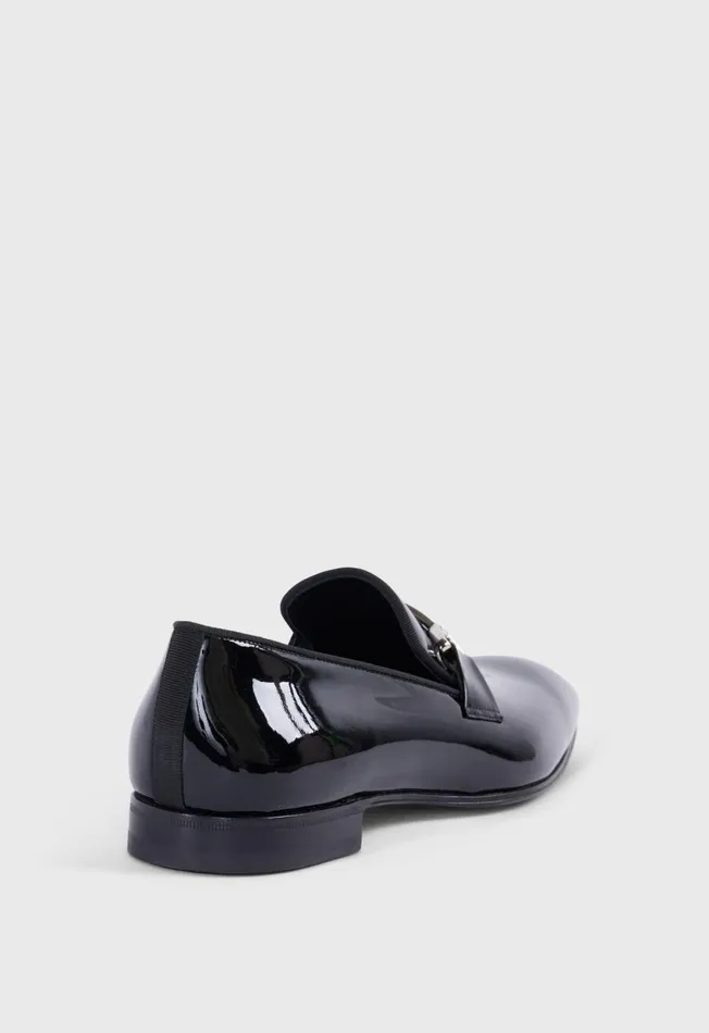 Paul Stuart Evening Horatio Patent Leather Formal Bit Loafer Black 8211 Men Paul Stuart Evening Horatio Patent Leather Formal Bit Loafer Black 8211 Men