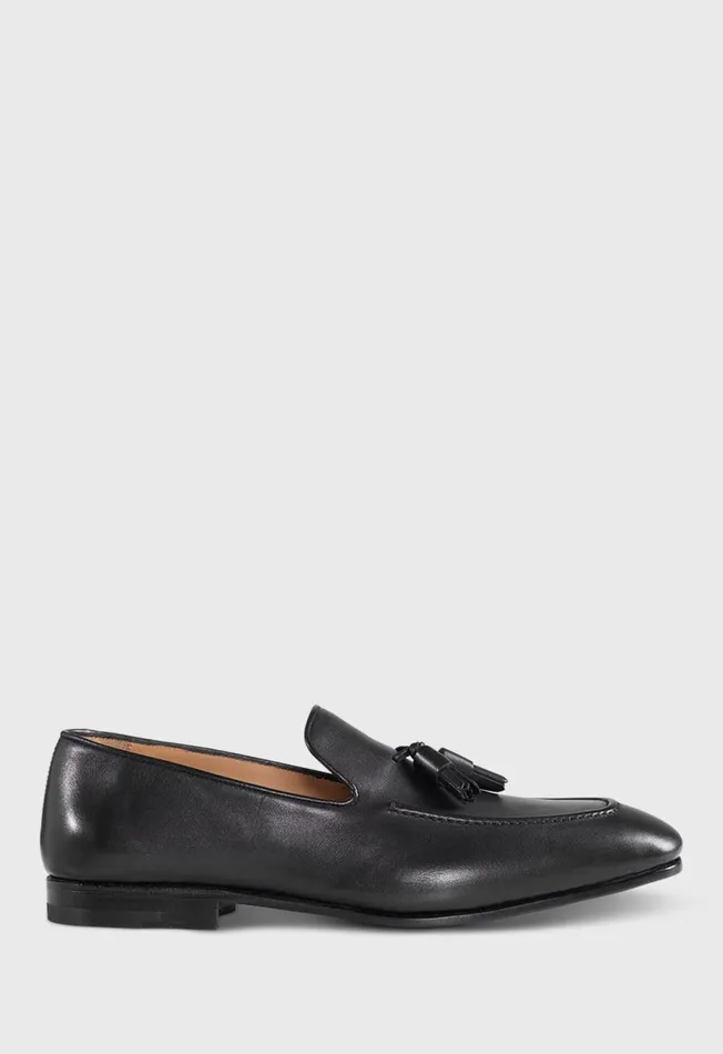 Paul Stuart Loafers Charleston Tassel Slip On Black 8211 Men