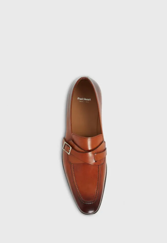 Paul Stuart Loafers Gideon Single Monk Loafer Black Calf 8211 Men Paul Stuart Loafers Gideon Single Monk Loafer Black Calf 8211 Men