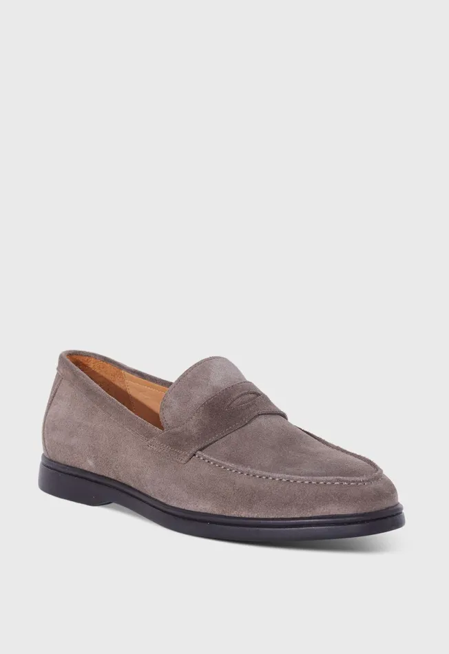 Paul Stuart Loafers Hugo Suede Penny Loafer Cognac 8211 Men Paul Stuart Loafers Hugo Suede Penny Loafer Cognac 8211 Men