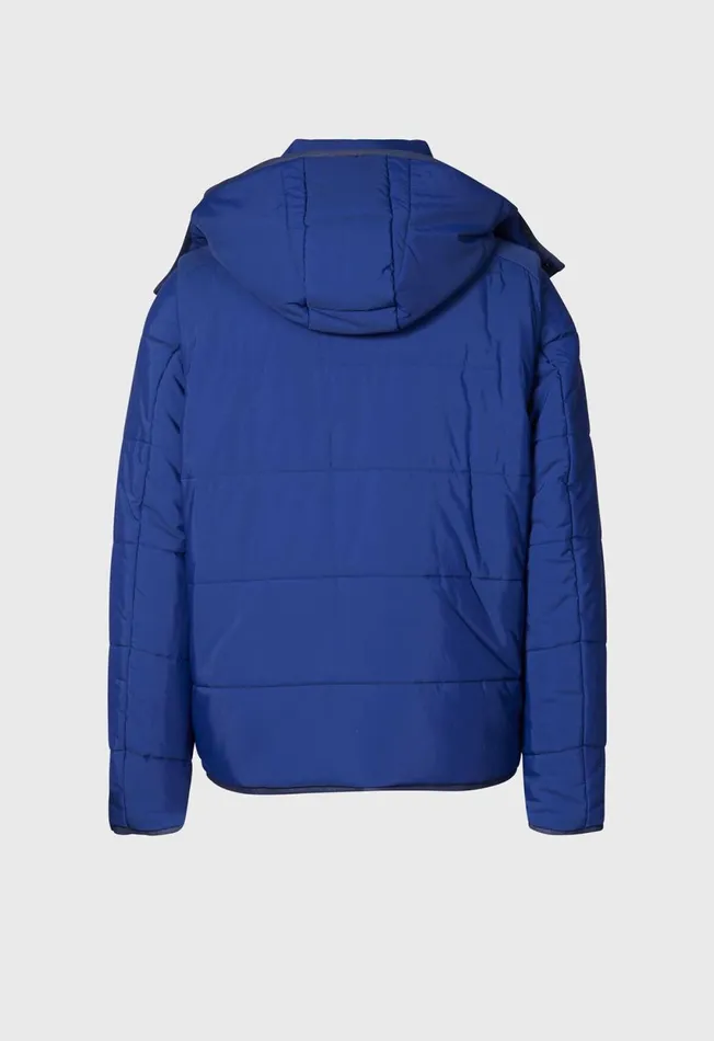 Paul Stuart Outerwear Down Jacket With Removable Sleeves Royal Blue 8211 Men Paul Stuart Outerwear Down Jacket With Removable Sleeves Royal Blue 8211 Men