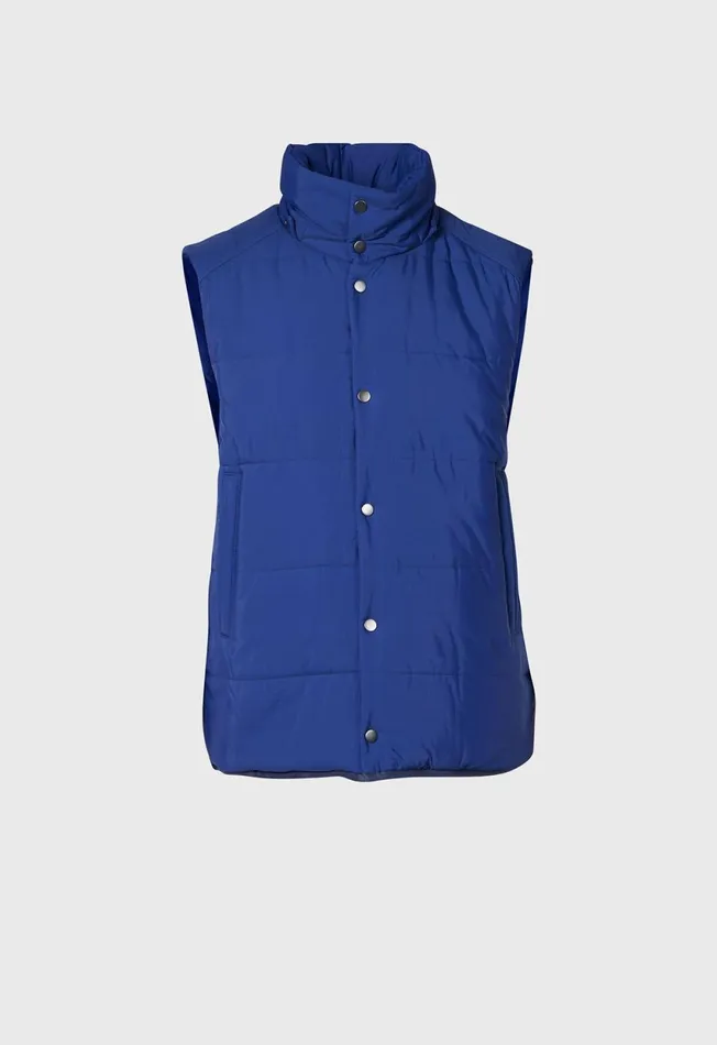 Paul Stuart Outerwear Down Jacket With Removable Sleeves Royal Blue 8211 Men Paul Stuart Outerwear Down Jacket With Removable Sleeves Royal Blue 8211 Men