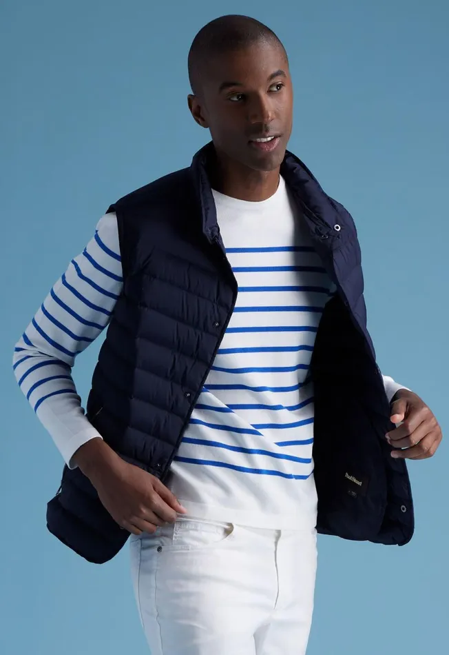 Paul Stuart Outerwear Quilted Nylon Vest Navy 8211 Men Paul Stuart Outerwear Quilted Nylon Vest Navy 8211 Men