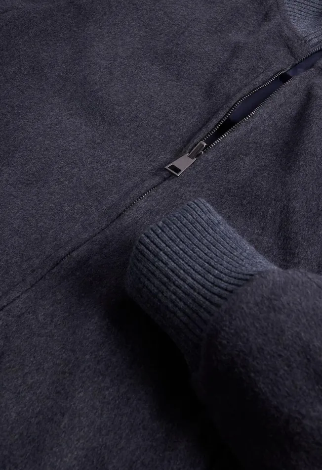 Paul Stuart Outerwear Reversible Bomber Jacket Charcoal 8211 Men Paul Stuart Outerwear Reversible Bomber Jacket Charcoal 8211 Men