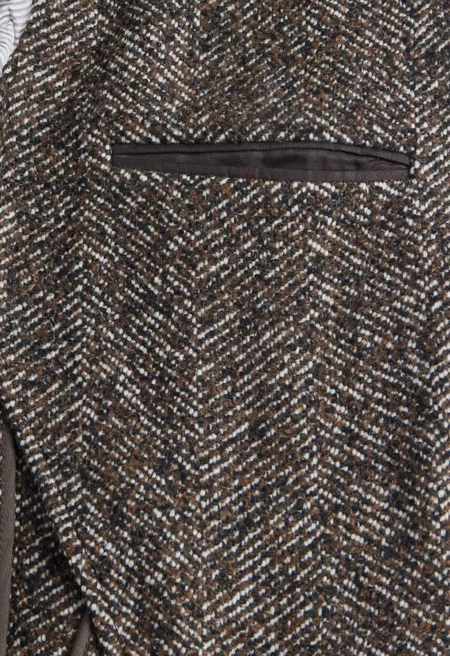 Paul Stuart Outerwear Tweed Single Breasted Coat Brown 8211 Men Paul Stuart Outerwear Tweed Single Breasted Coat Brown 8211 Men