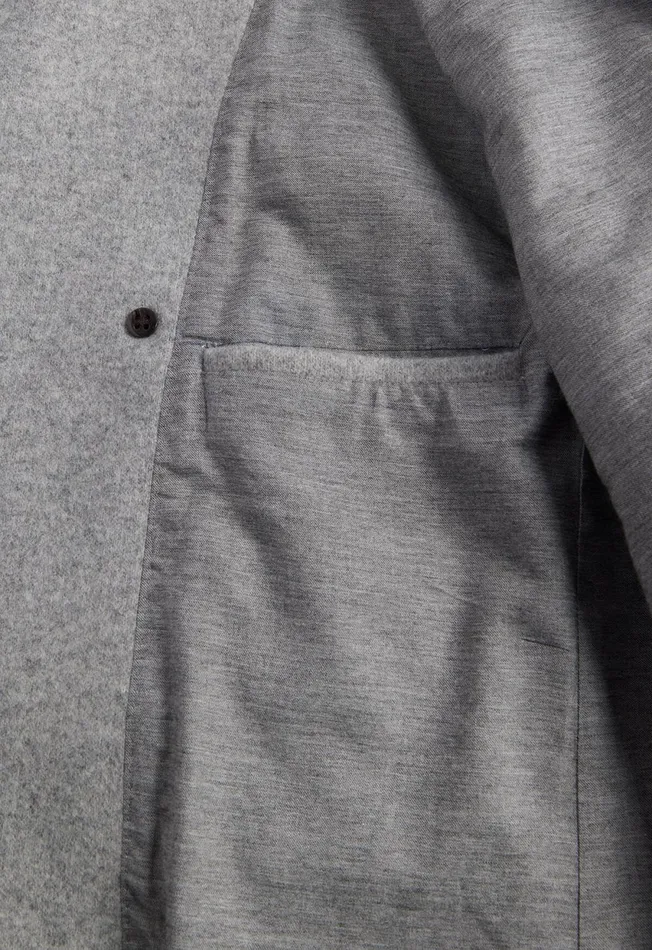 Paul Stuart Outerwear Wool Jersey Peacoat Grey 8211 Men Paul Stuart Outerwear Wool Jersey Peacoat Grey 8211 Men