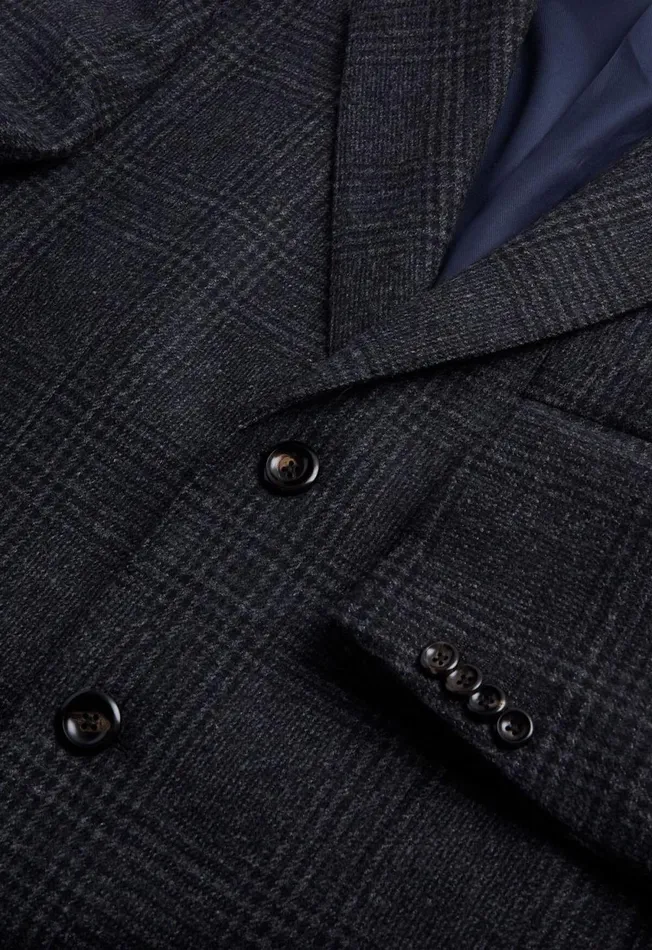 Paul Stuart Outerwear Wool Plaid Overcoat Grey 8211 Men Paul Stuart Outerwear Wool Plaid Overcoat Grey 8211 Men