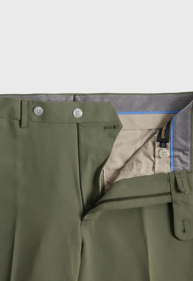 Paul Stuart Pants All Year Wool Dress Trouser Sage 8211 Men Paul Stuart Pants All Year Wool Dress Trouser Sage 8211 Men